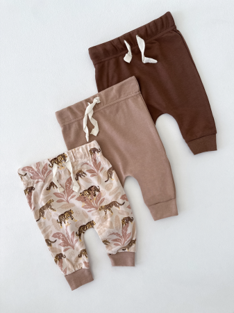 Штанишки на завязках 3 штуки «Silver kids»